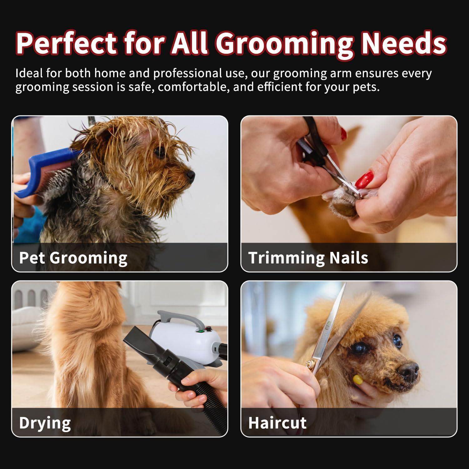 Brazo de Mesa de Aseo para Perros Phenfor - Altura Ajustable