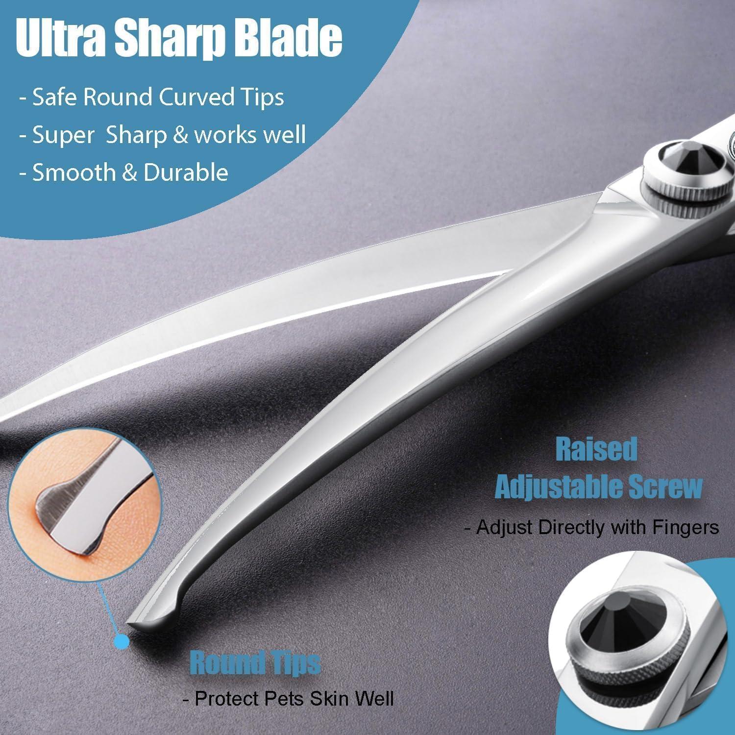 Tijeras Curvadas para Acicalar Mascotas Dream Reach 20.32 cm