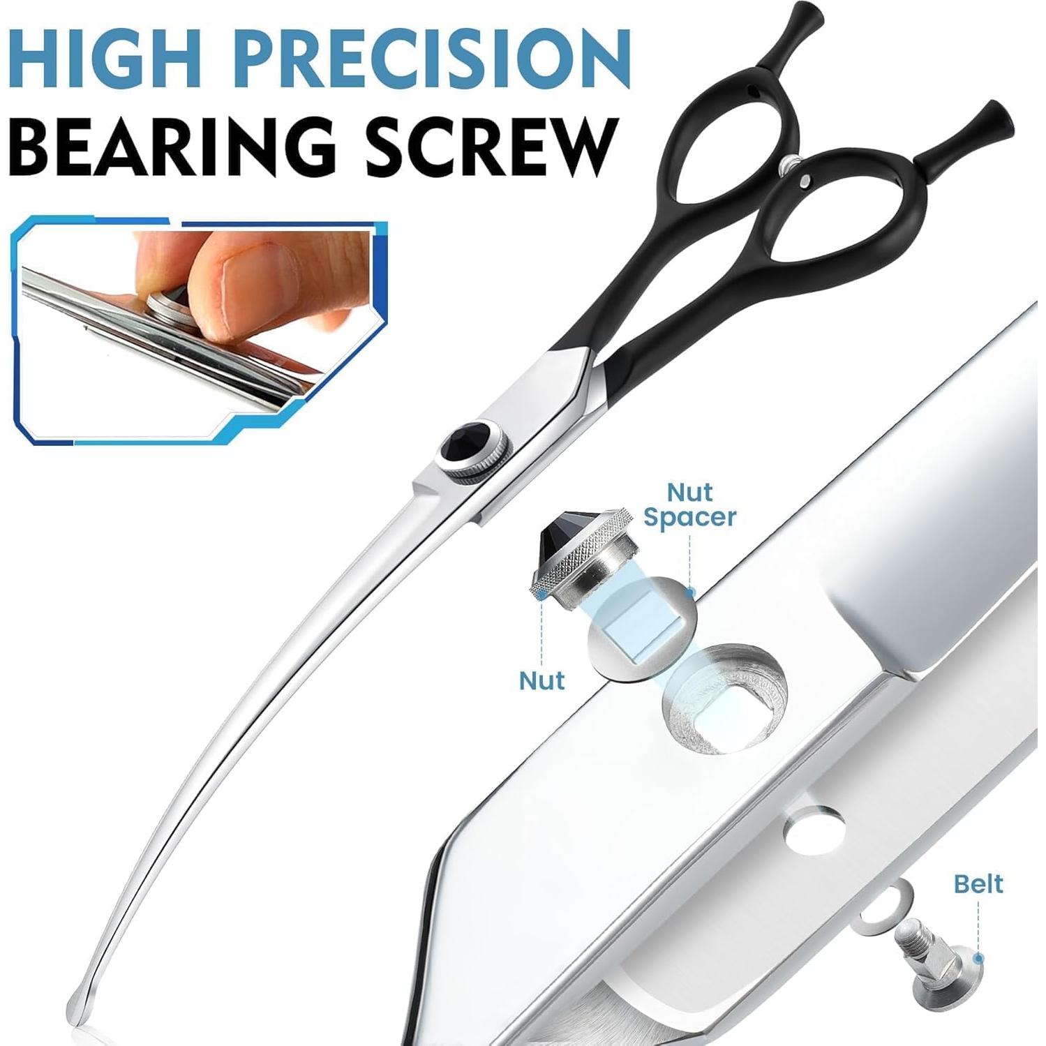 Tijeras Curvadas para Acicalar Mascotas Dream Reach 20.32 cm