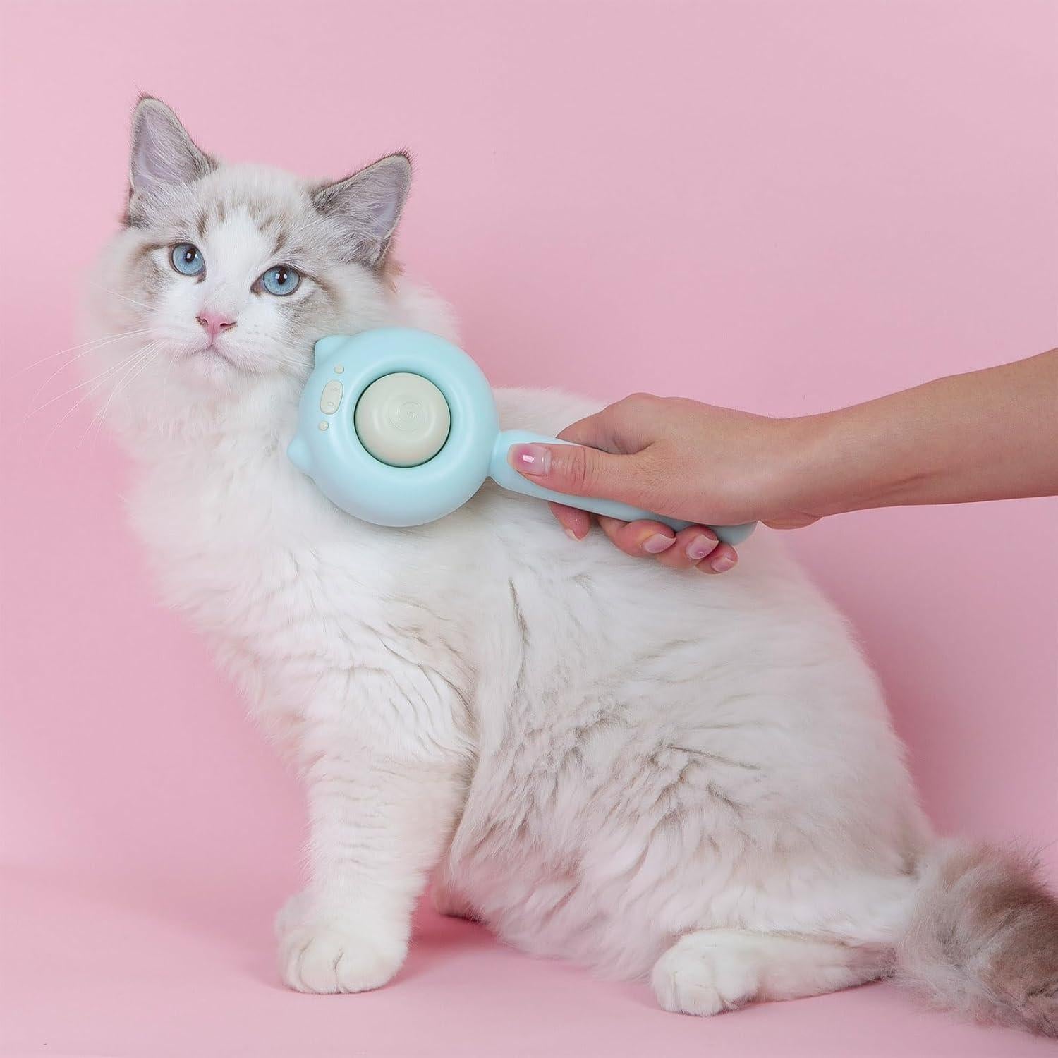 Cepillo para Gato y Perro VIOJOJO Autolimpiante 18.66x8.30cm