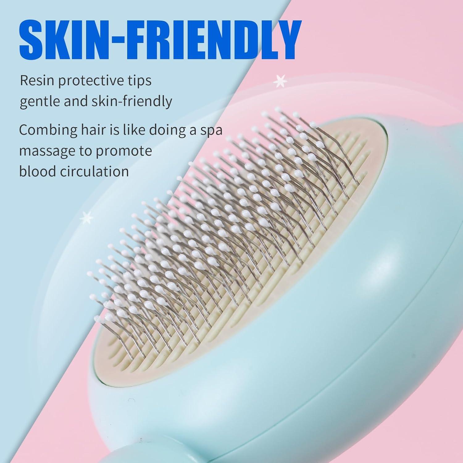 Cepillo para Gato y Perro VIOJOJO Autolimpiante 18.66x8.30cm