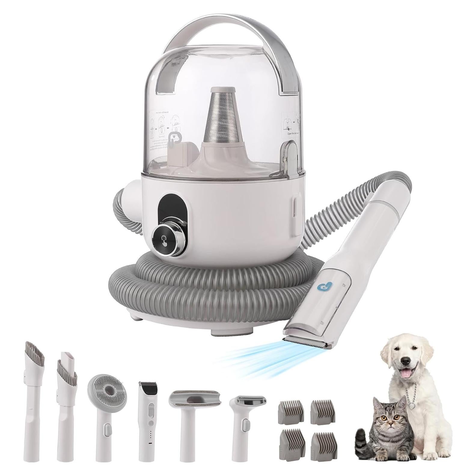 Aspiradora para Aseo de Mascotas Garvee 13.4Kpa 2L Bajo Ruido