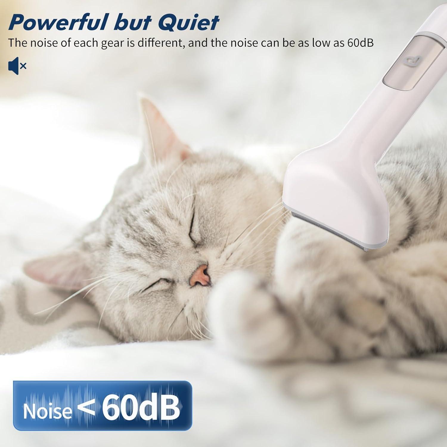 Aspiradora para Aseo de Mascotas Garvee 13.4Kpa 2L Bajo Ruido