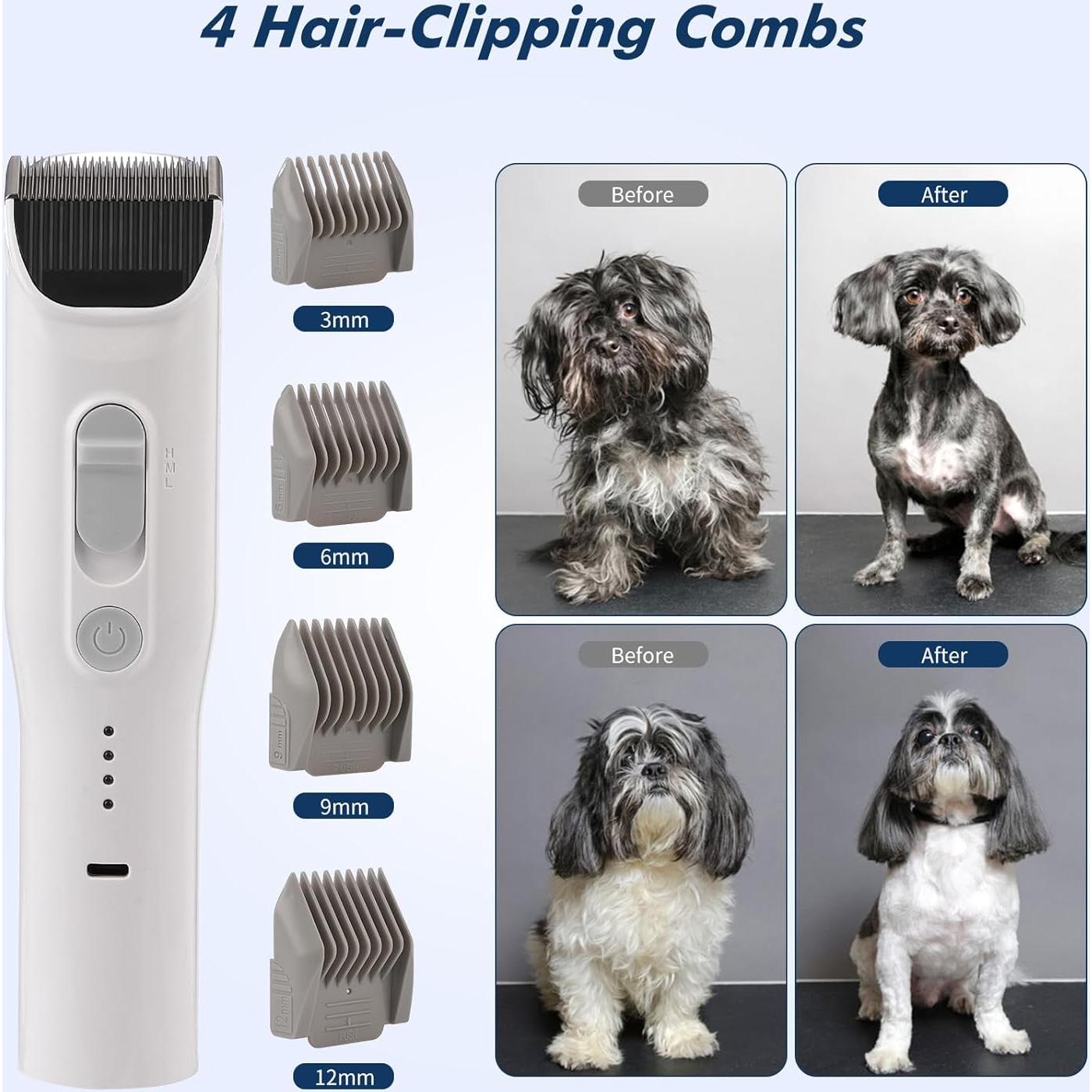 Aspiradora para Aseo de Mascotas Garvee 13.4Kpa 2L Bajo Ruido