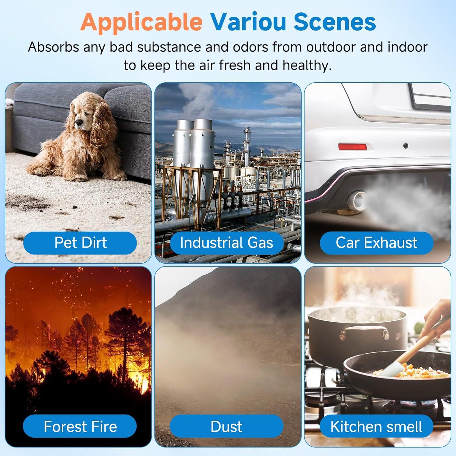 Paquete de 2 Filtros HEPA 14 PAYUDAL para Purificador Puro 240