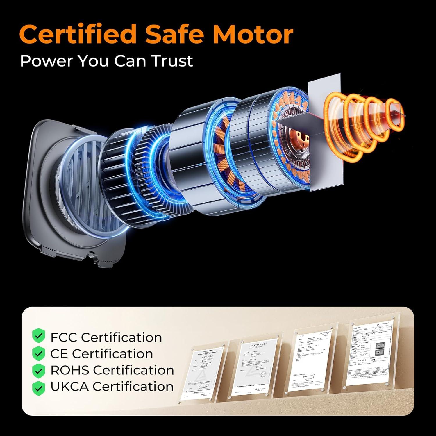 Secador de Pelo para Perros Pecute 30 m/s 4 Boquillas 65°C