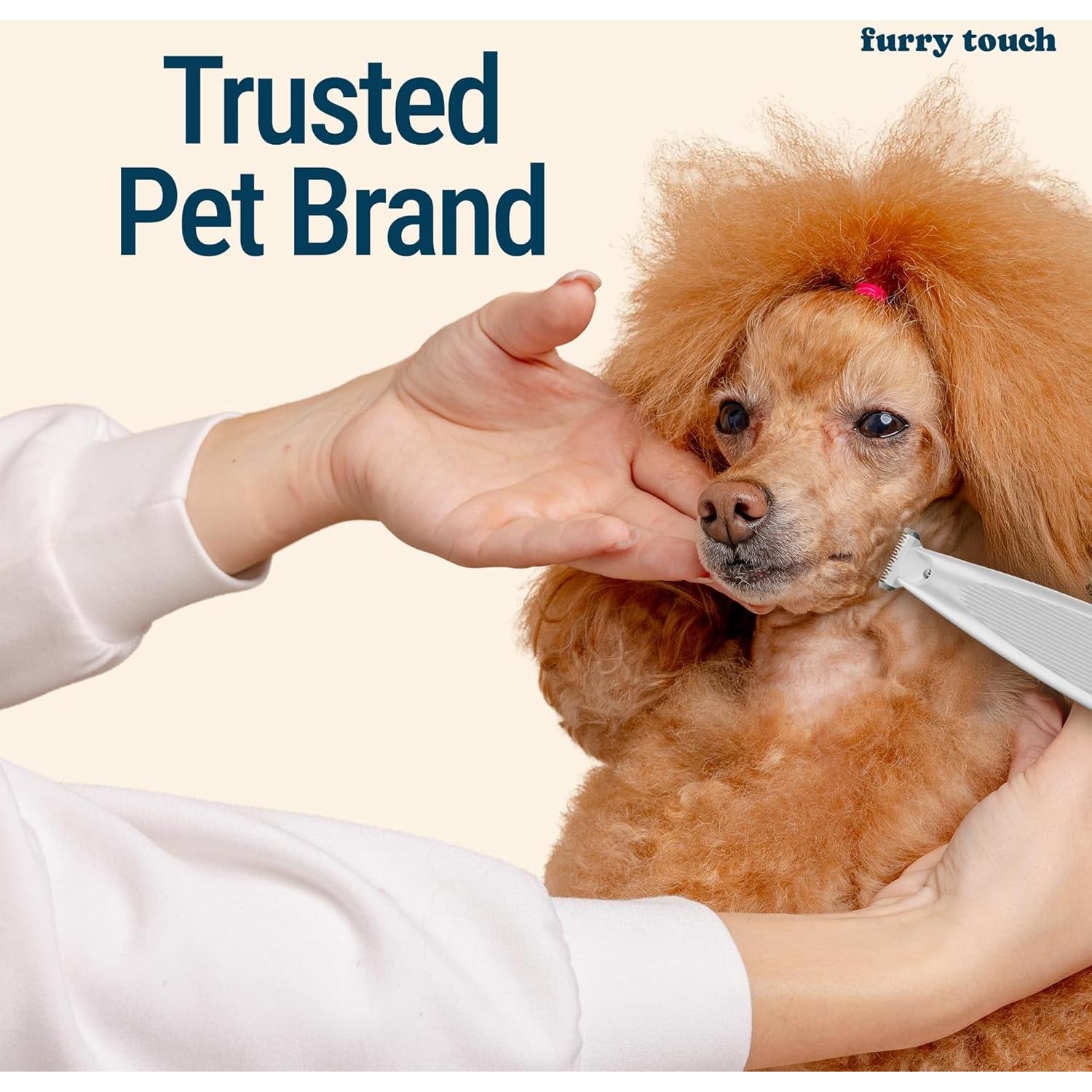 Recortadora Eléctrica Inalámbrica Furry Touch para Mascotas