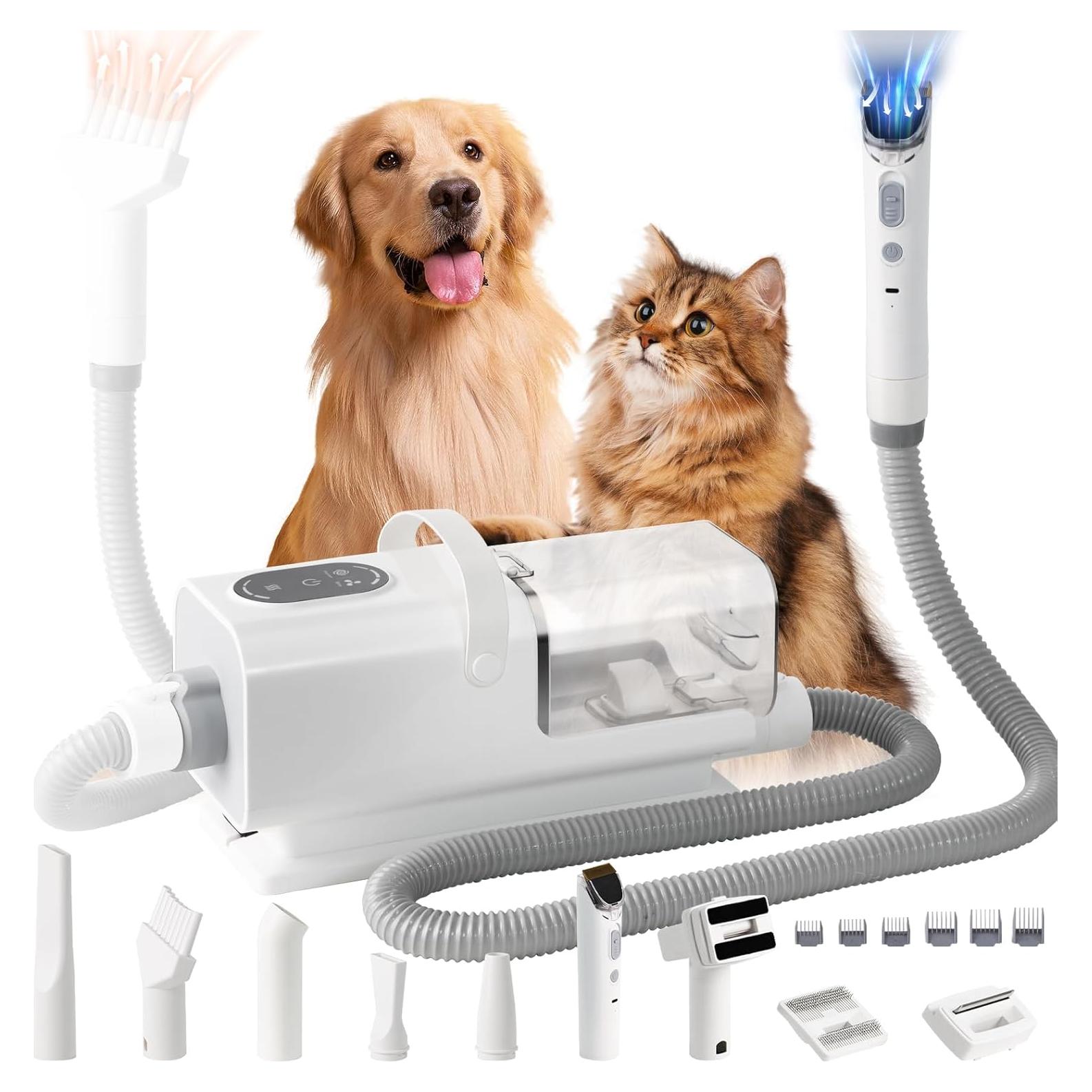 Aspiradora y Secadora para Perros Gotamaco 2.2L 11 en 1 Ajustable