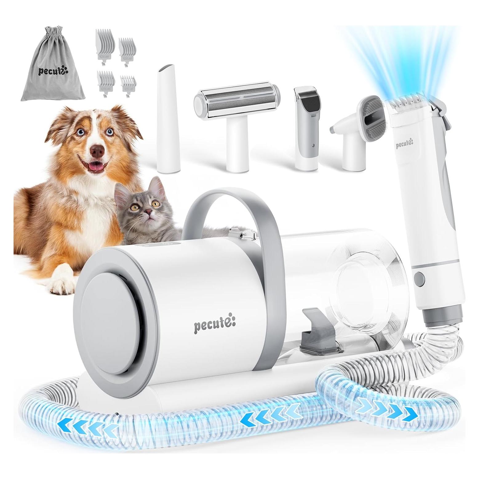 Aspiradora para Mascotas Pecute MAS-510 4 en 1 12000Pa 1.5L