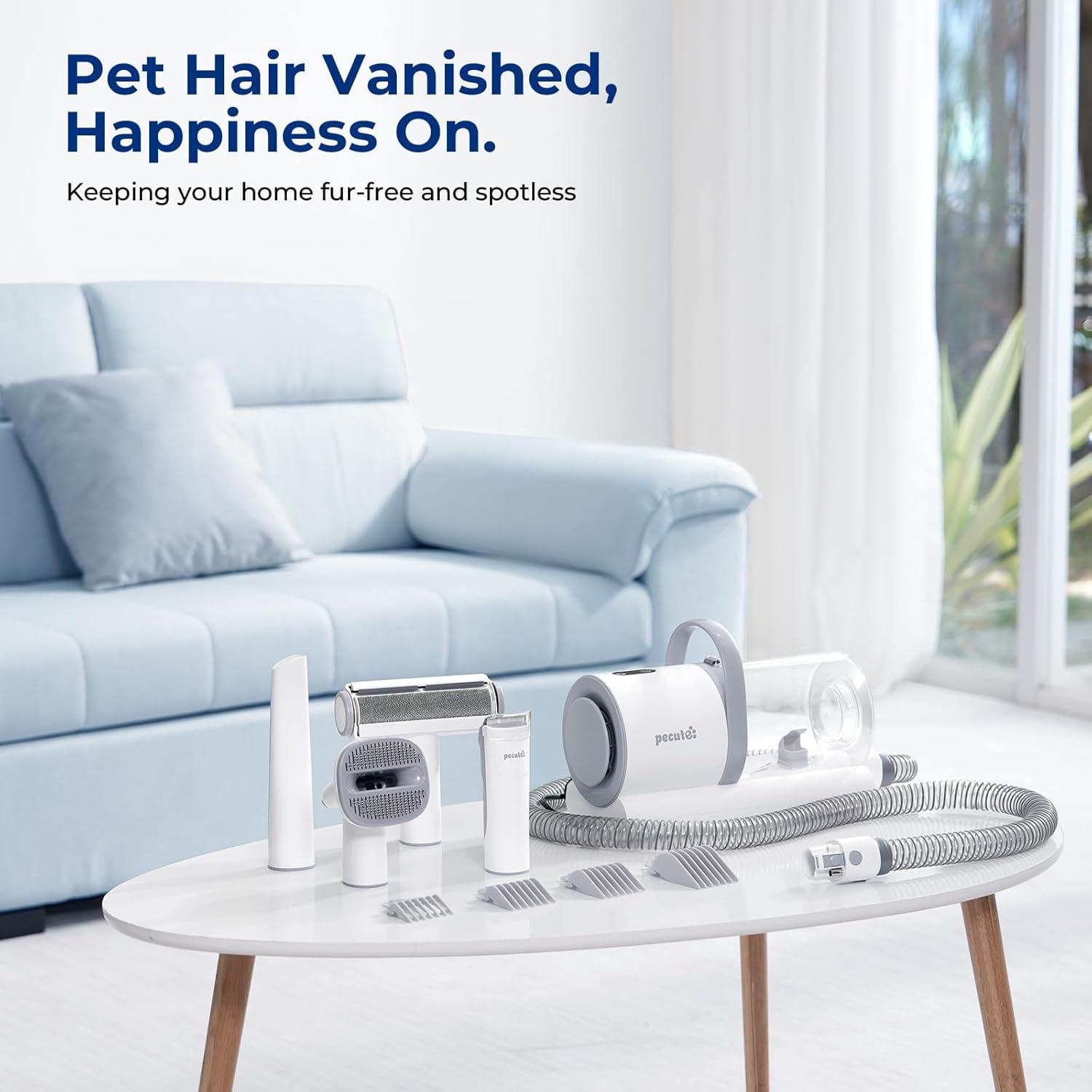 Aspiradora para Mascotas Pecute MAS-510 4 en 1 12000Pa 1.5L