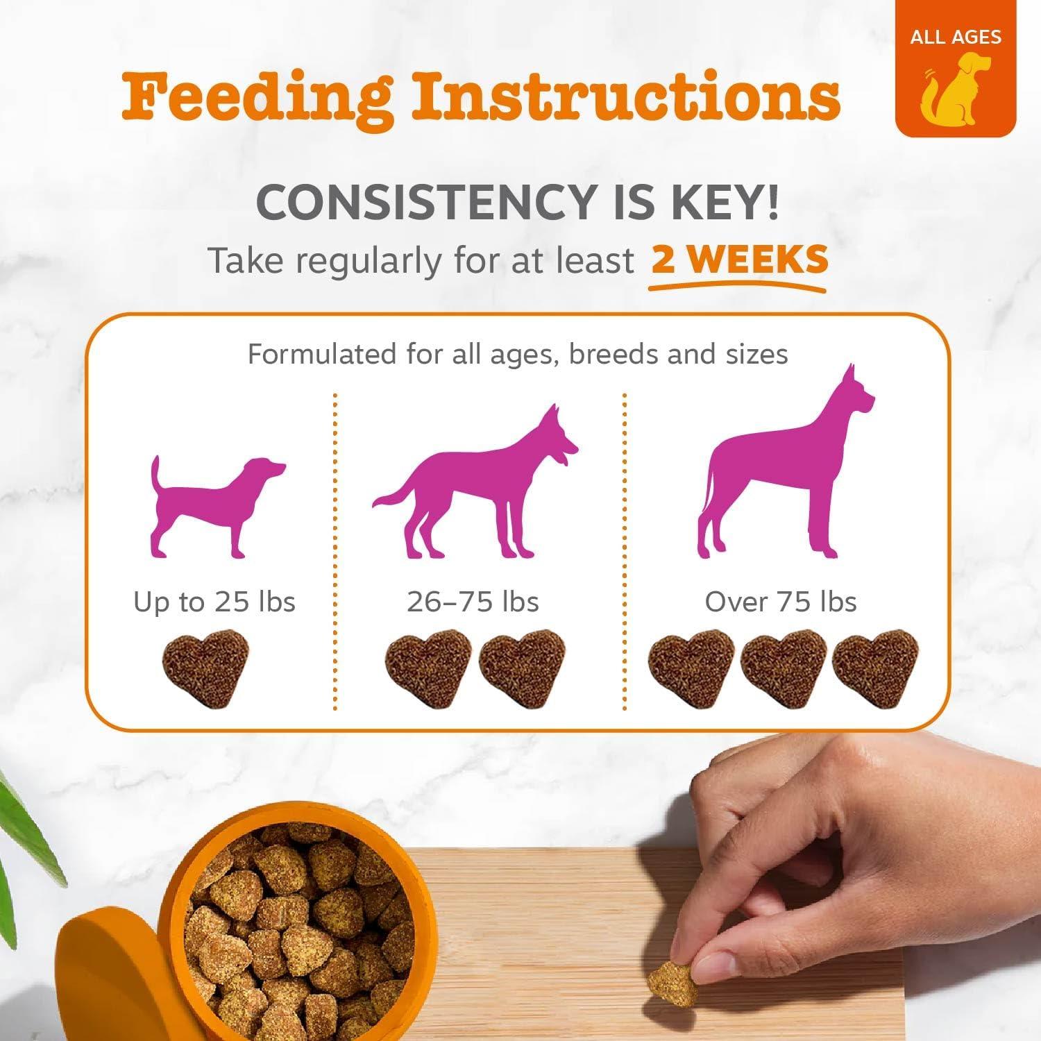 Galletas de Salmón Zesty Paws para Perros - 90 Unidades