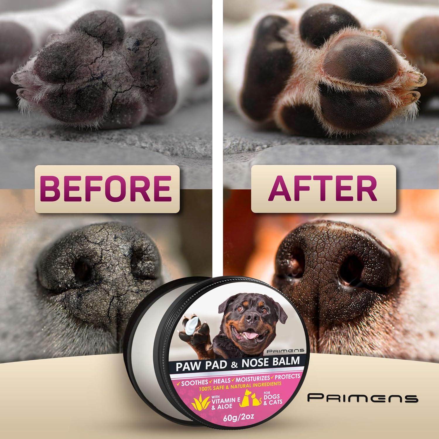 Bálsamo para patas de perro Primens 56.7g - Hidratante seguro