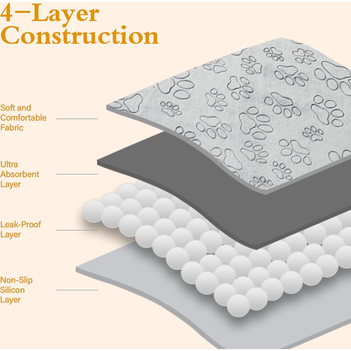 Almohadillas Reutilizables para Cachorros Qeils 45.72x60.96cm - Paquete de 2