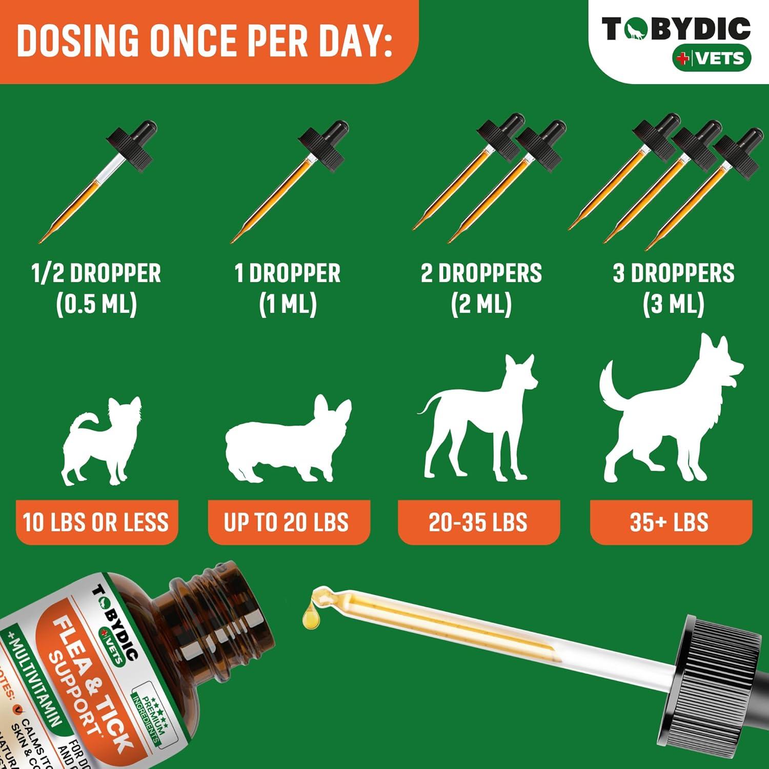 Suplemento Natural Oral para Pulgas y Garrapatas Tobydic 56.7g