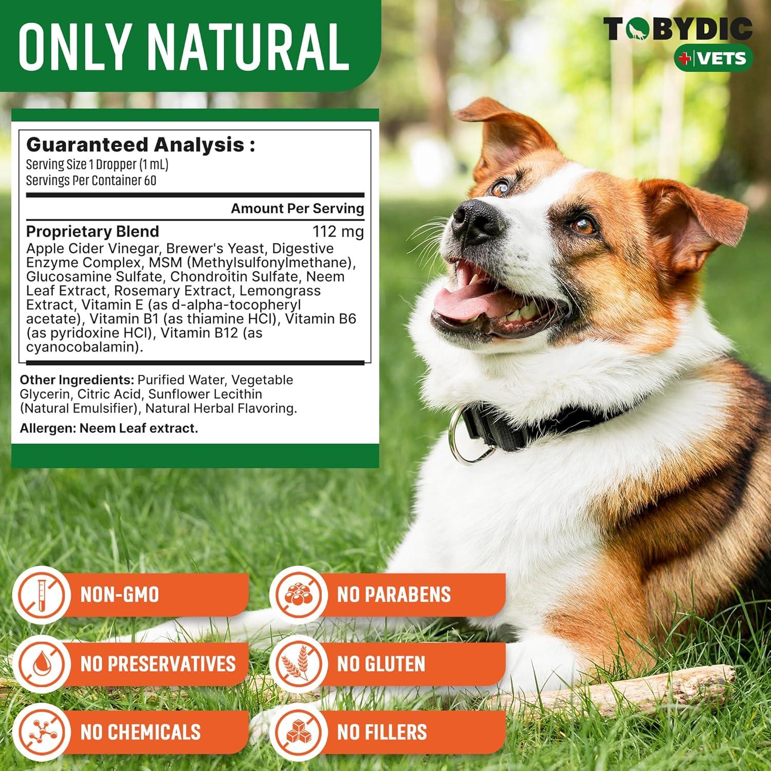 Suplemento Natural Oral para Pulgas y Garrapatas Tobydic 56.7g