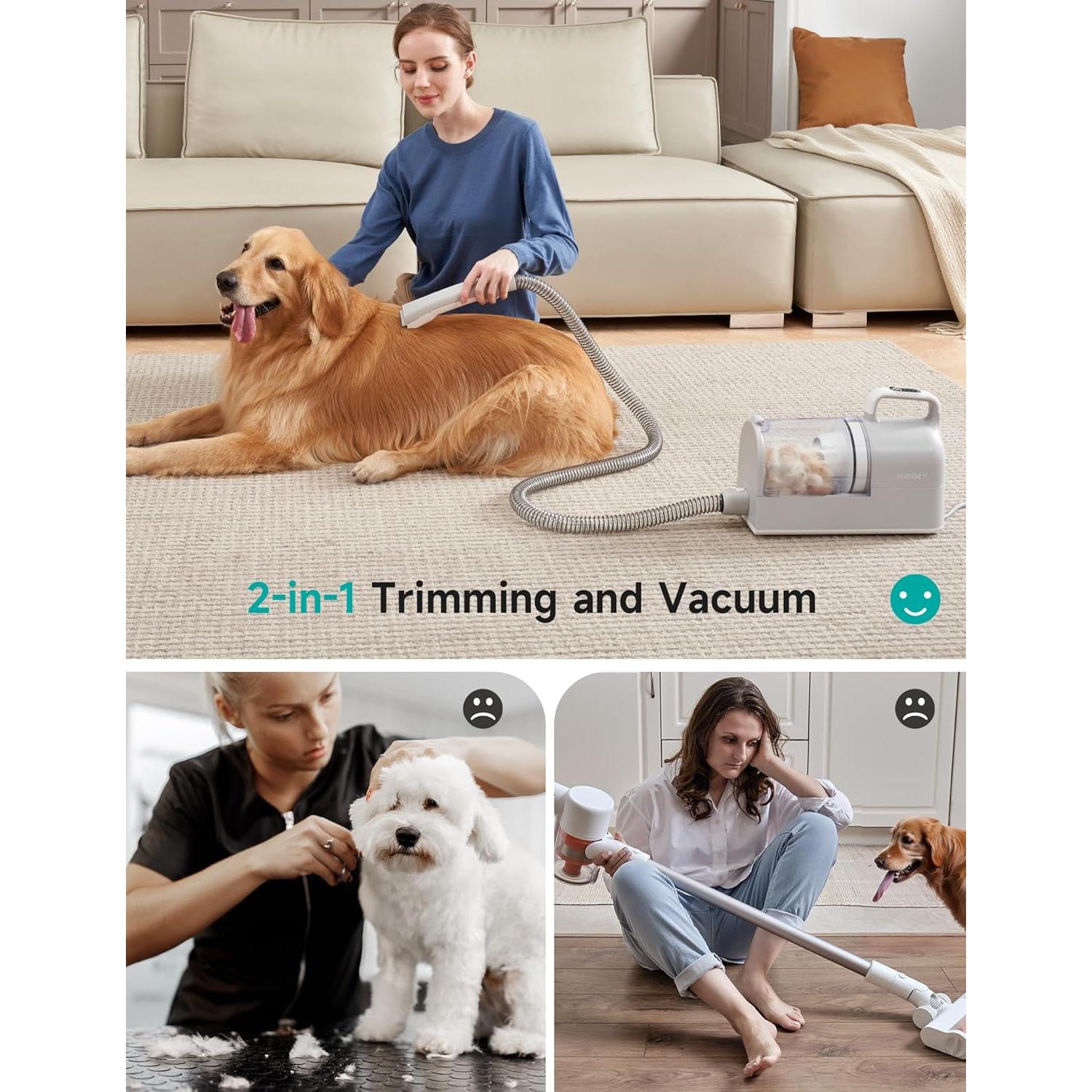 Aspiradora para Mascotas HiCOZY S1+ 12000Pa Silenciosa 50dB