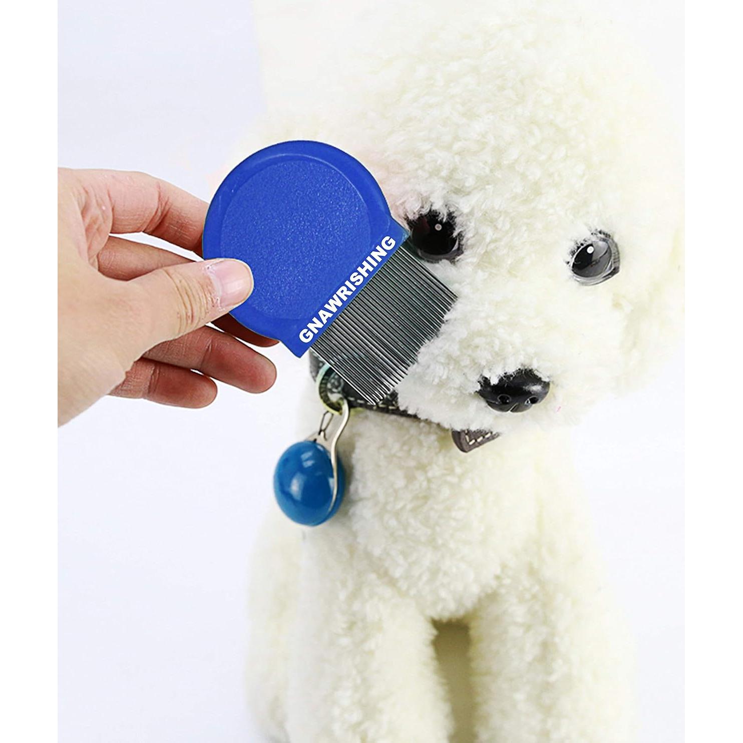 Juego de Peines para Aseo de Mascotas GNAWRISHING 4Pcs