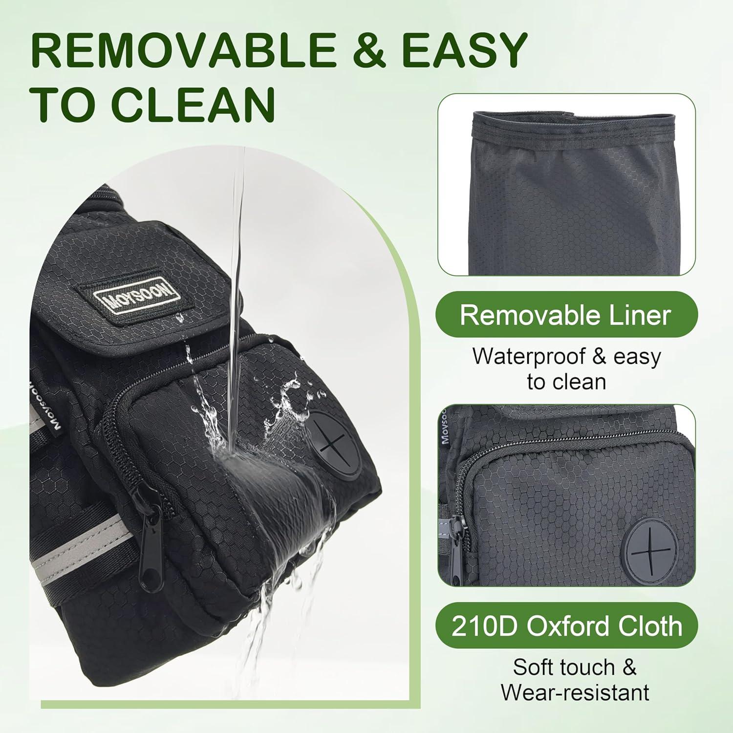 Bolsa de Entrenamiento para Perros Moysoon - Multi-Bolsillo Impermeable
