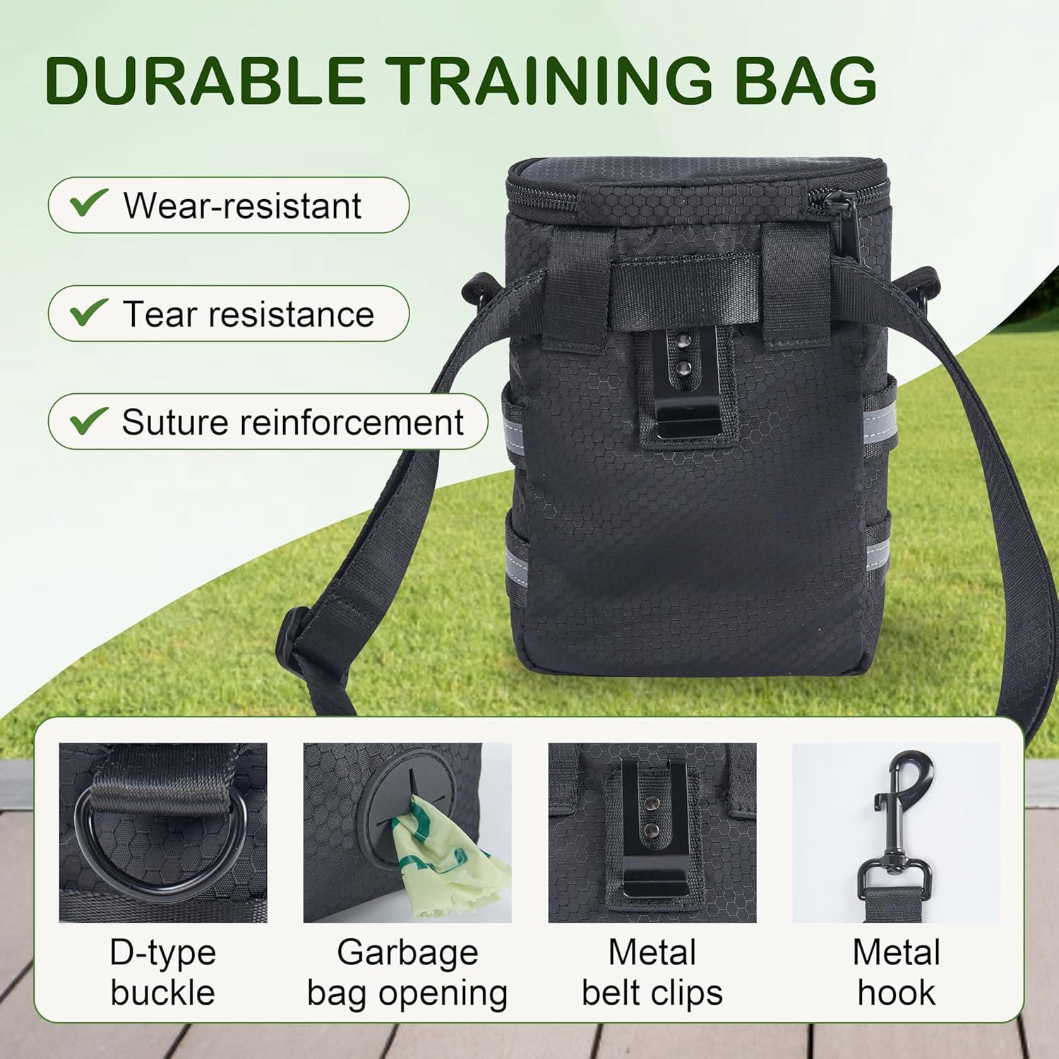 Bolsa de Entrenamiento para Perros Moysoon - Multi-Bolsillo Impermeable