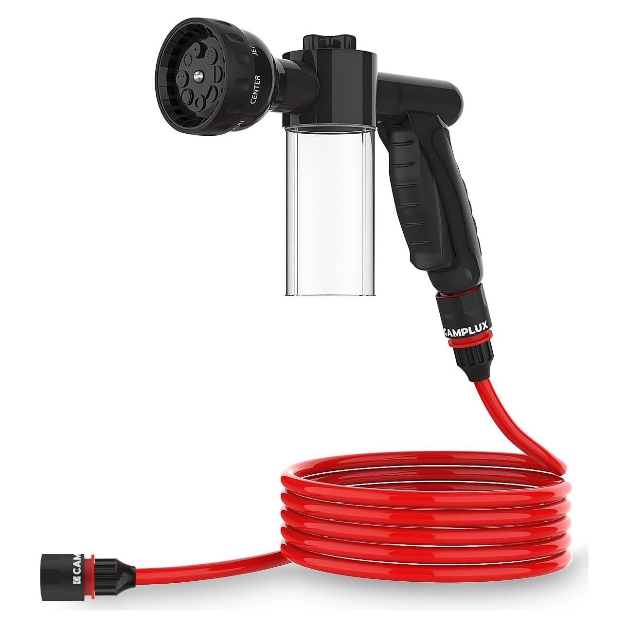 Manguera de Jardín 3.5m con Dispensador de Jabón Camplux