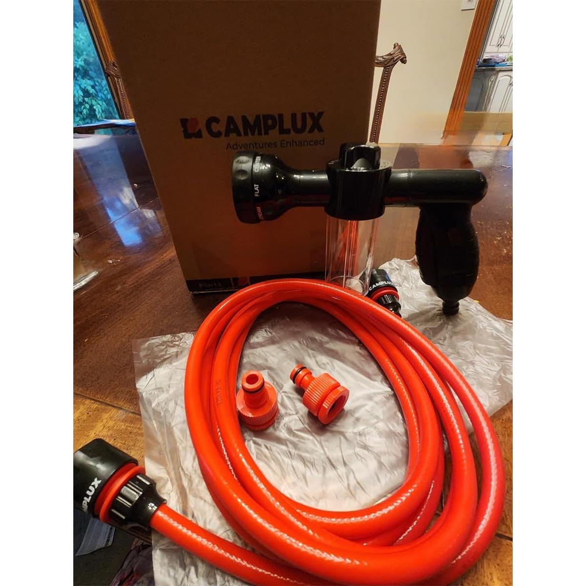 Manguera de Jardín 3.5m con Dispensador de Jabón Camplux