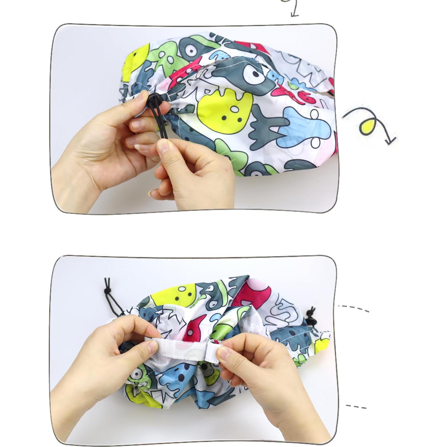 Gorro de Ducha Impermeable para Perros vomvomp - Ajustable