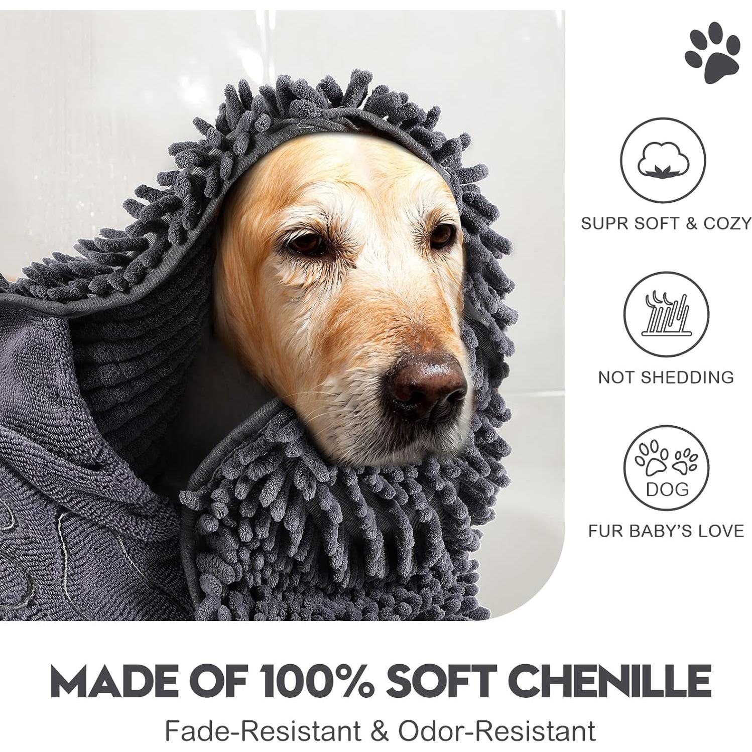 Toalla de Microfibra Absorbente Newwiee 4 Pcs Grande 81x36 cm