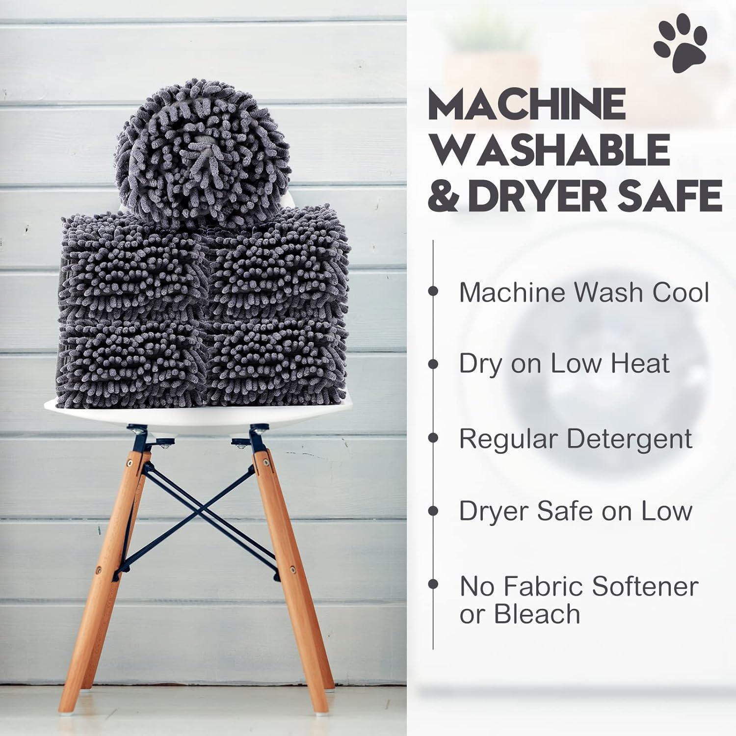 Toalla de Microfibra Absorbente Newwiee 4 Pcs Grande 81x36 cm