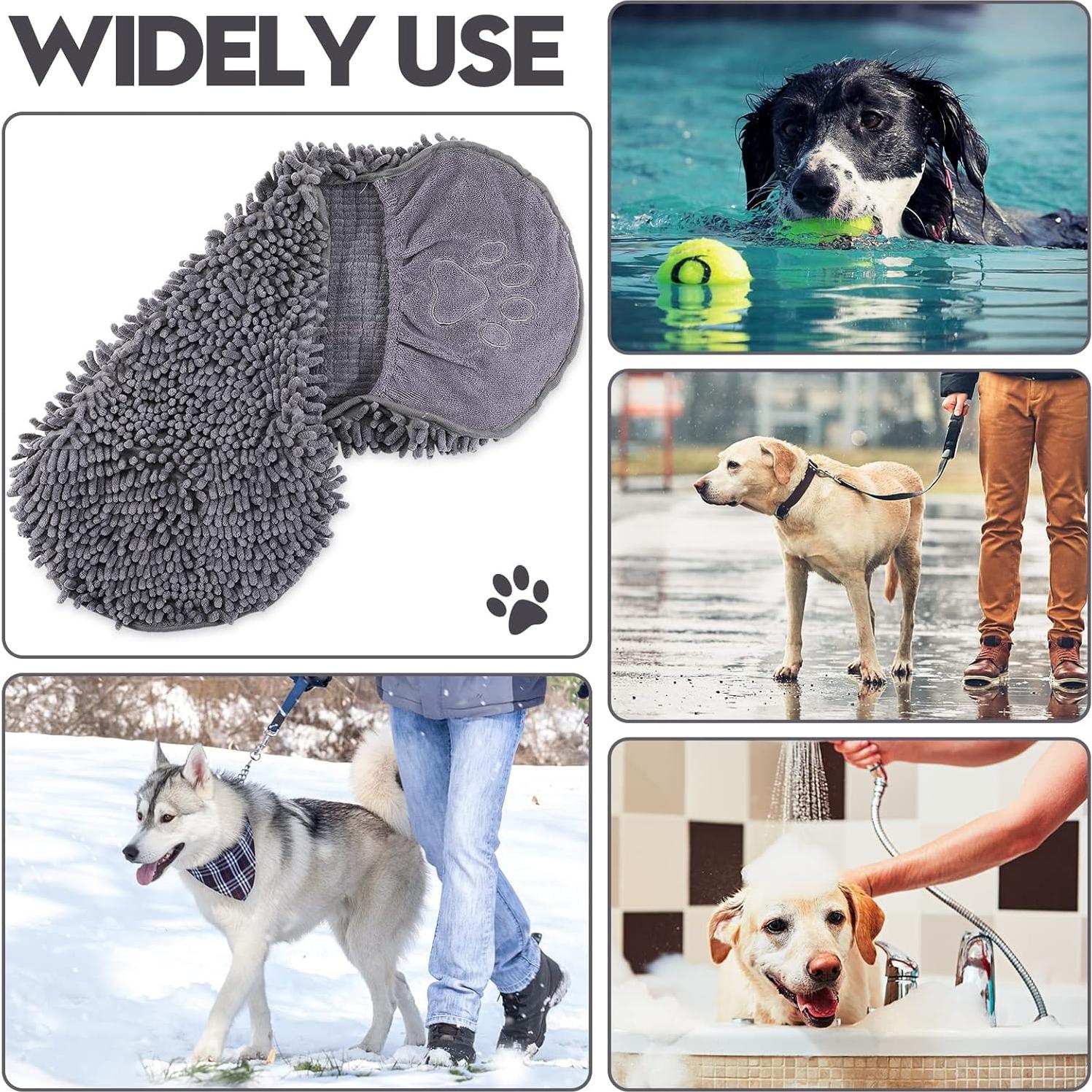 Toalla de Microfibra Absorbente Newwiee 4 Pcs Grande 81x36 cm