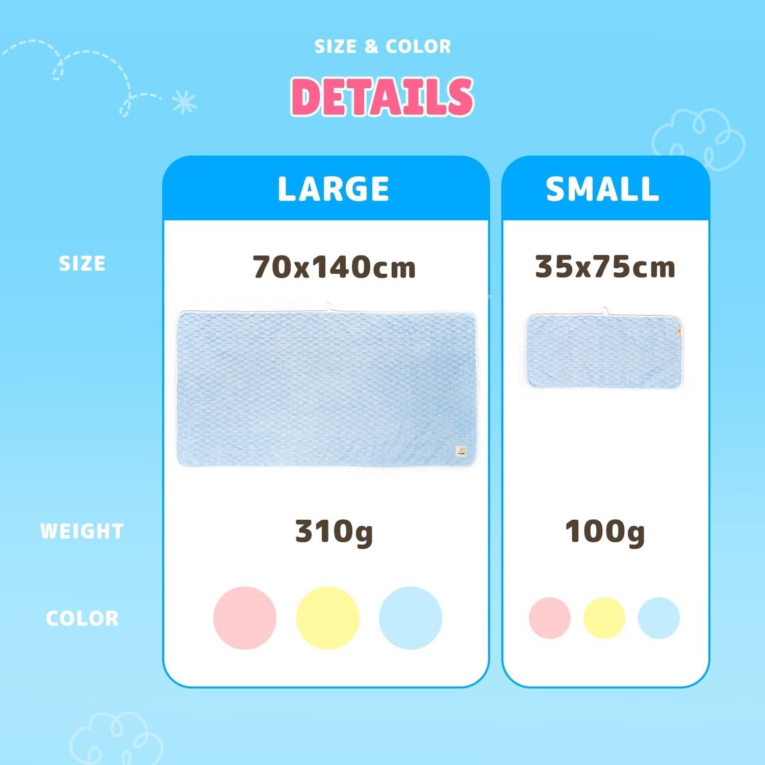 Juego de Toallas de Microfibra SOONTAN para Mascotas - 2 Tamaños