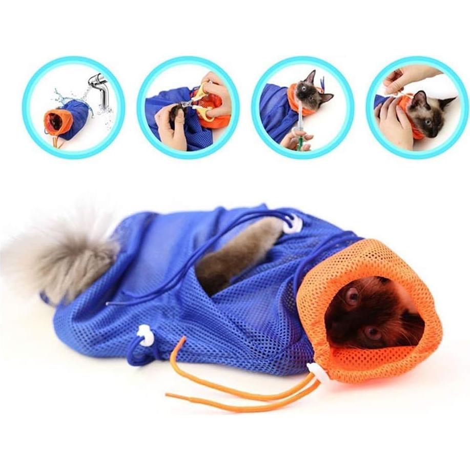 Bolsa de Aseo para Gatos FAMOORE Suave y Resistente 6.8 kg