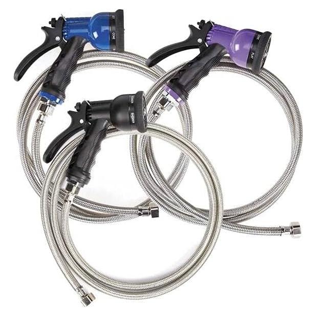 Manguera de Spray 6-en-1 Equipo Maestro 152.4 cm Azul