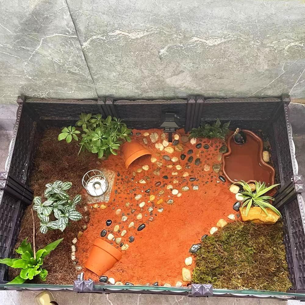 Tazón de Baño para Reptiles Flushbay 34x25cm Marrón