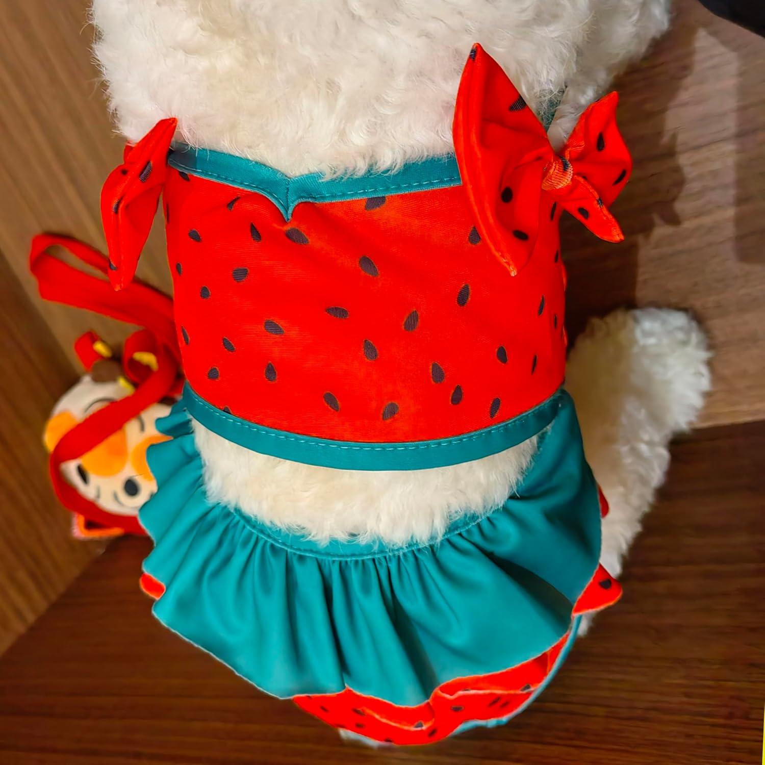 Bikini para Perros IMDOUBLEDOU Mediano Ropa de Verano