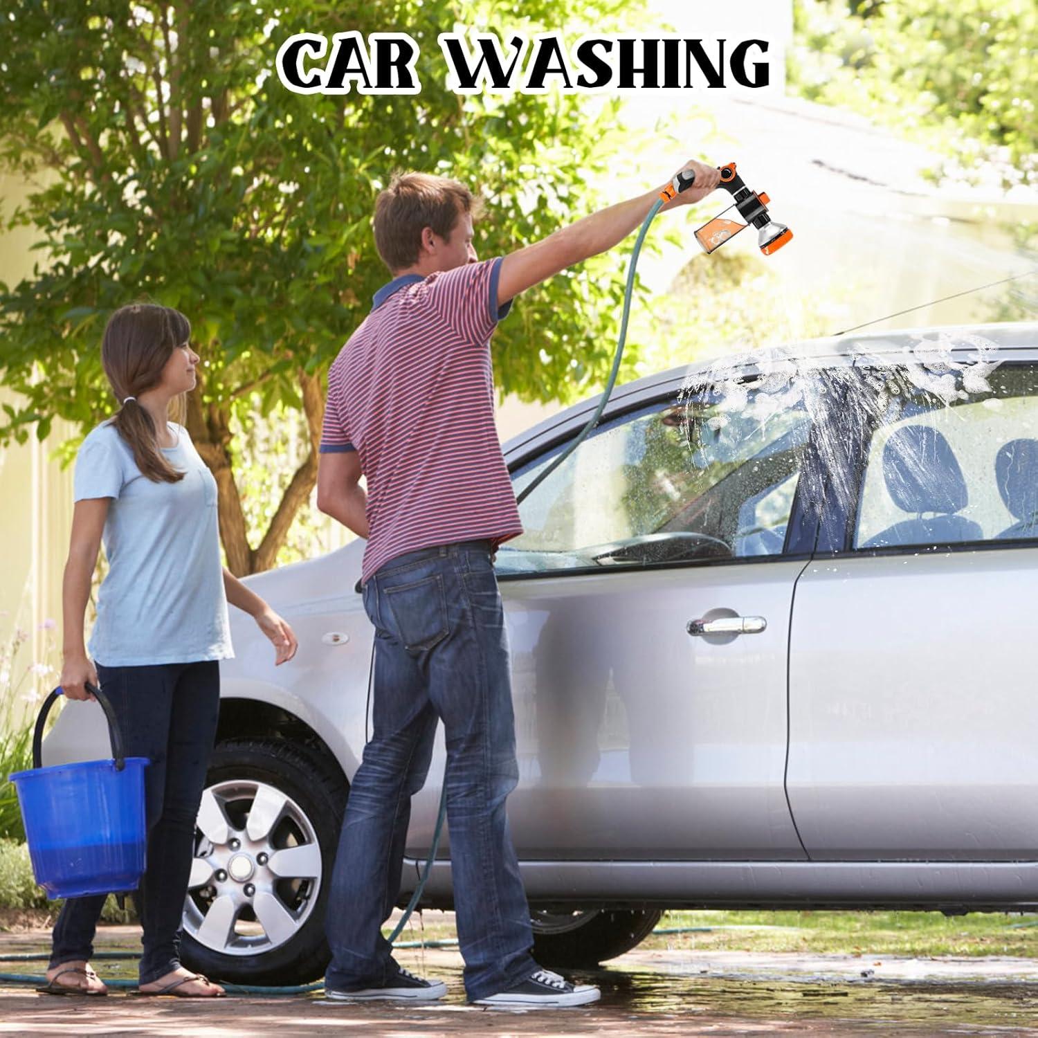 Rociador de Ducha para Perros TRESSON con Jabón y 8 Patrones