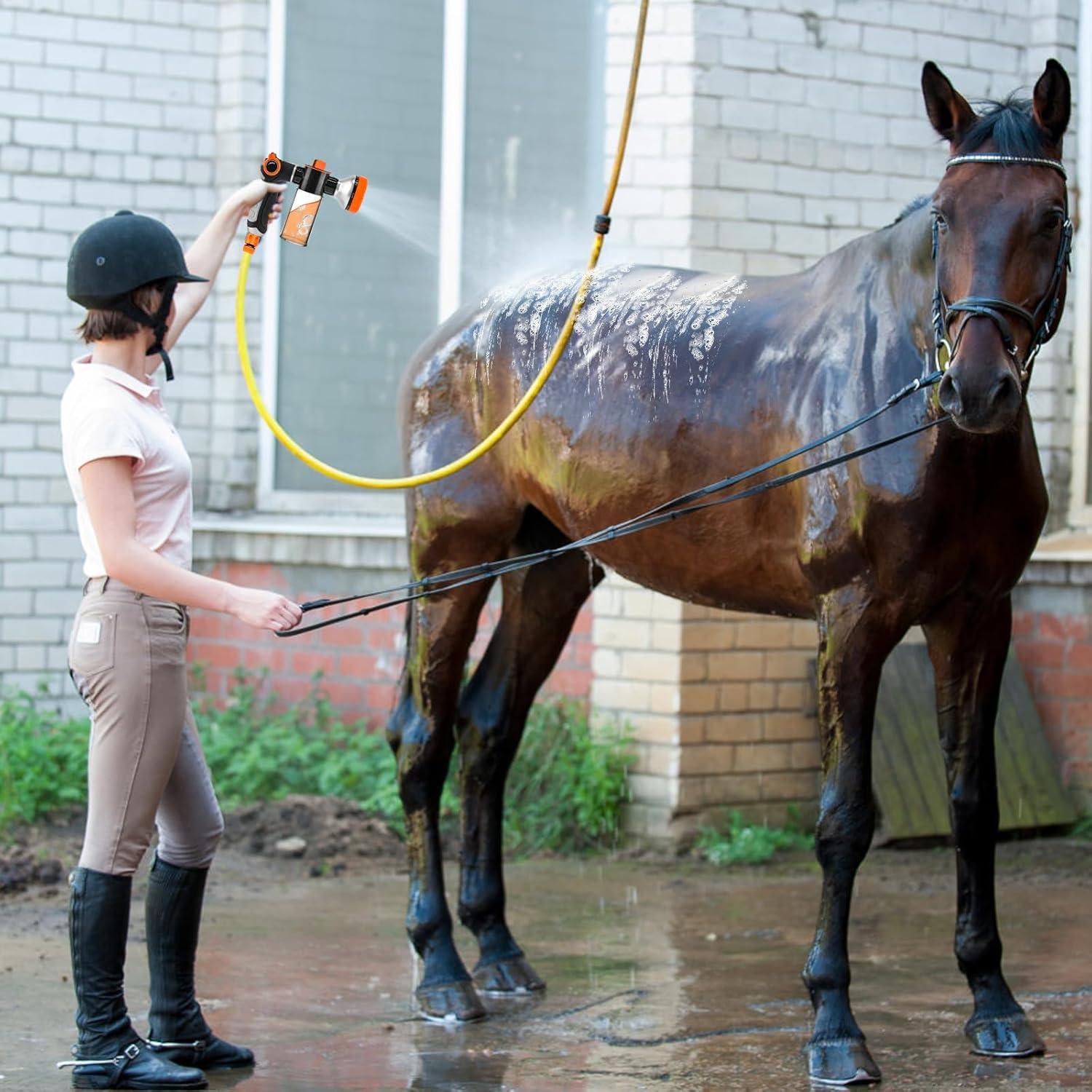 Rociador de Ducha para Perros TRESSON con Jabón y 8 Patrones