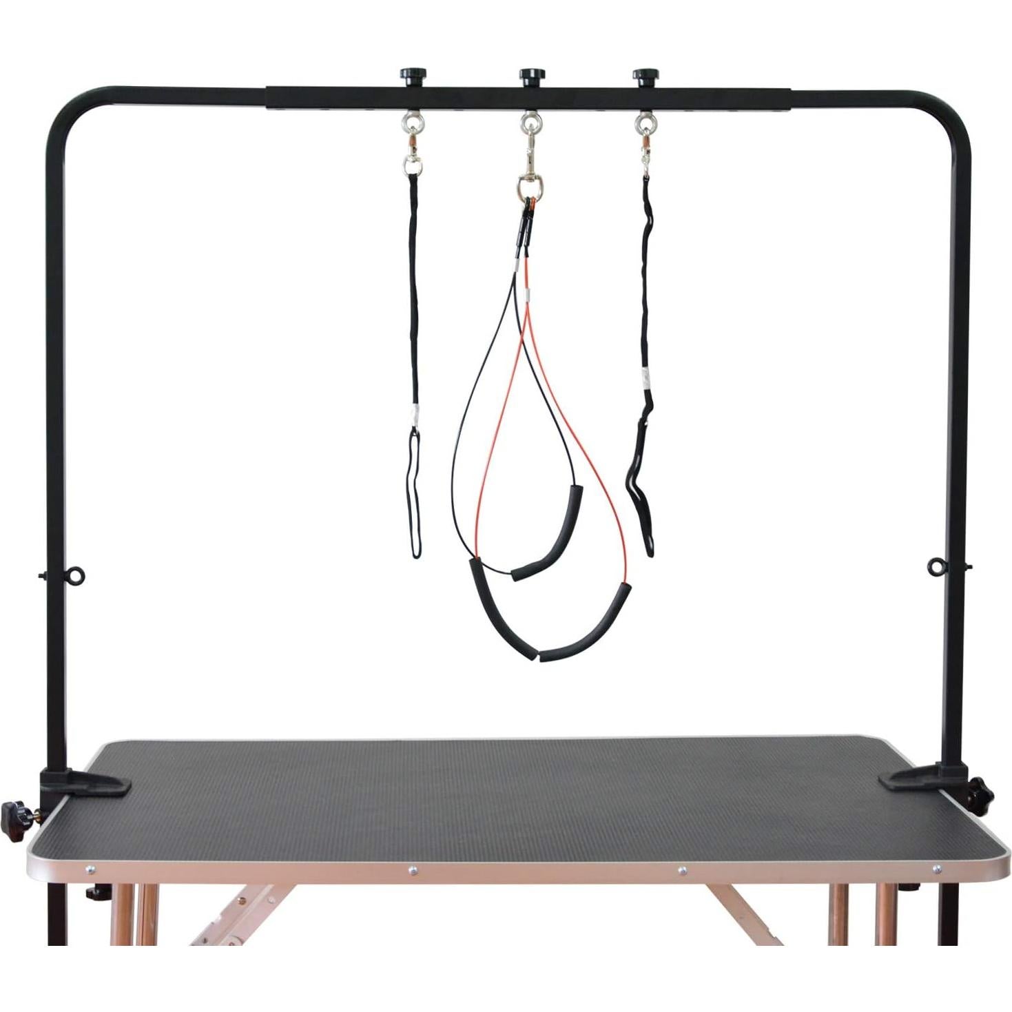 Brazo de Peluquería para Mascotas SHELANDY Ajustable Negro