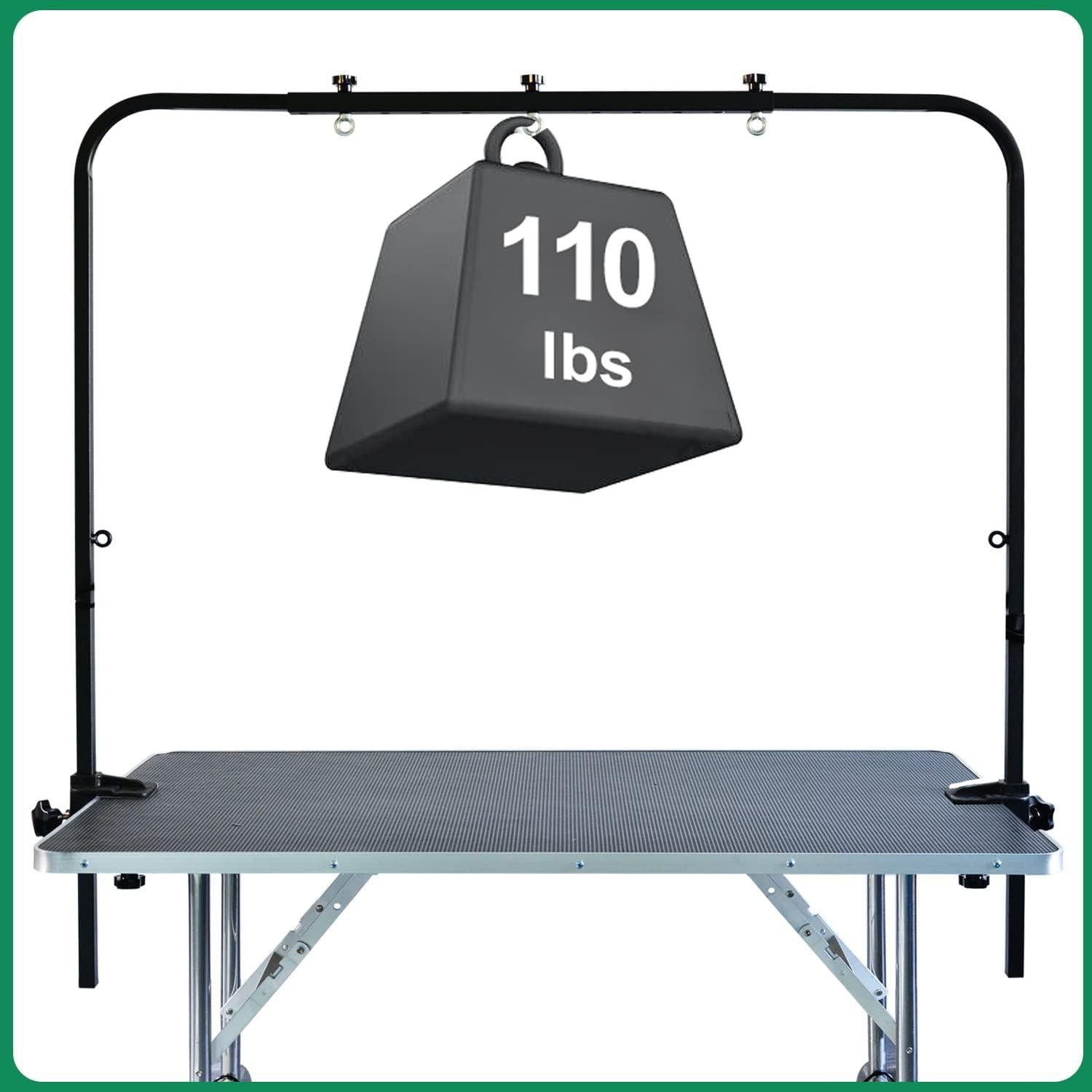 Brazo de Peluquería para Mascotas SHELANDY Ajustable Negro