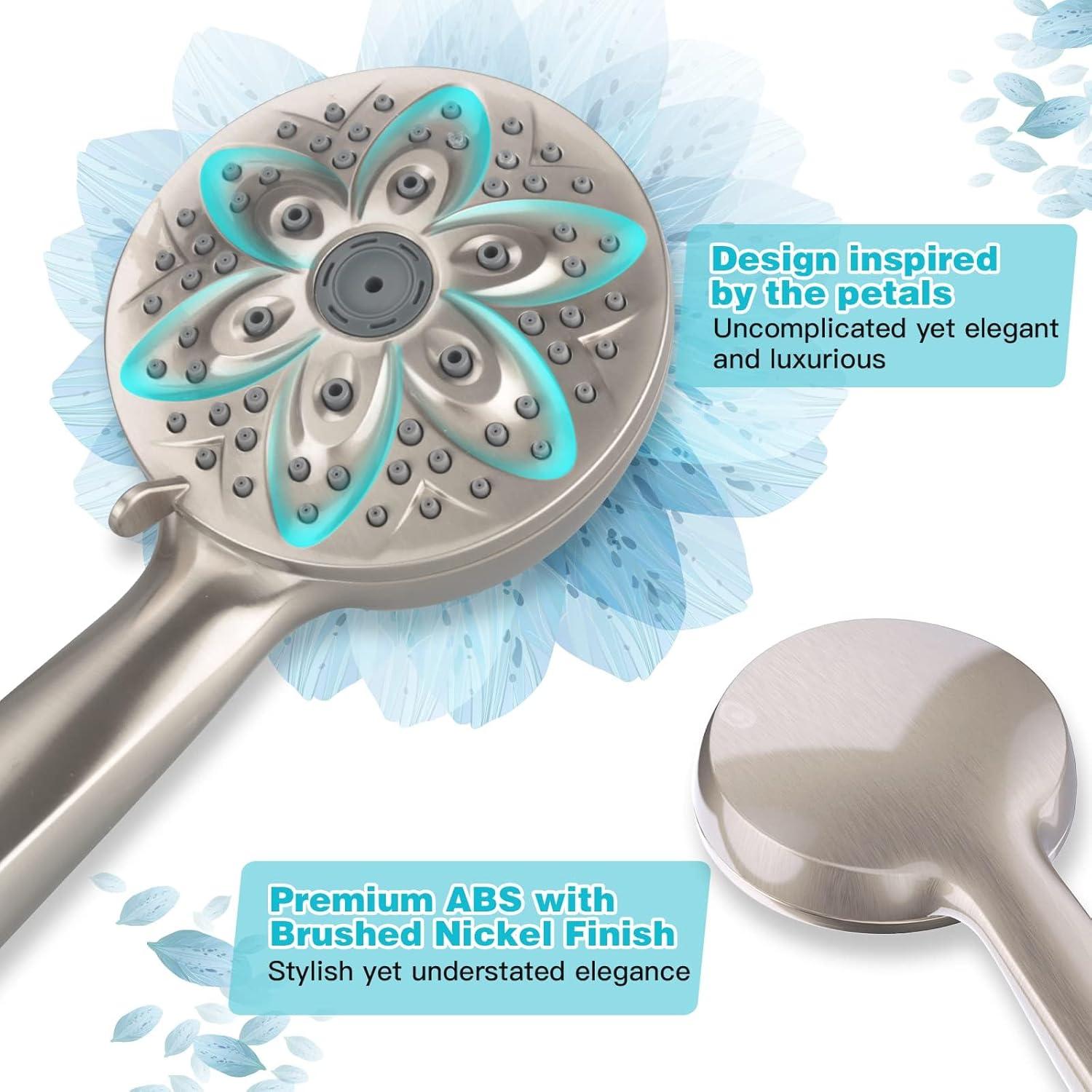 Cabezal de Ducha de Mano JDO con Pantalla LED y 6 Modos