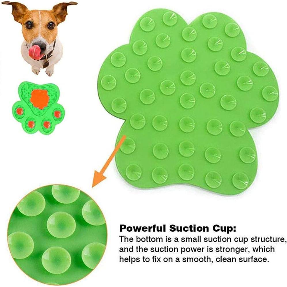 Alfombrilla de Lamer para Perros Uspace Verde 18 cm Silicona