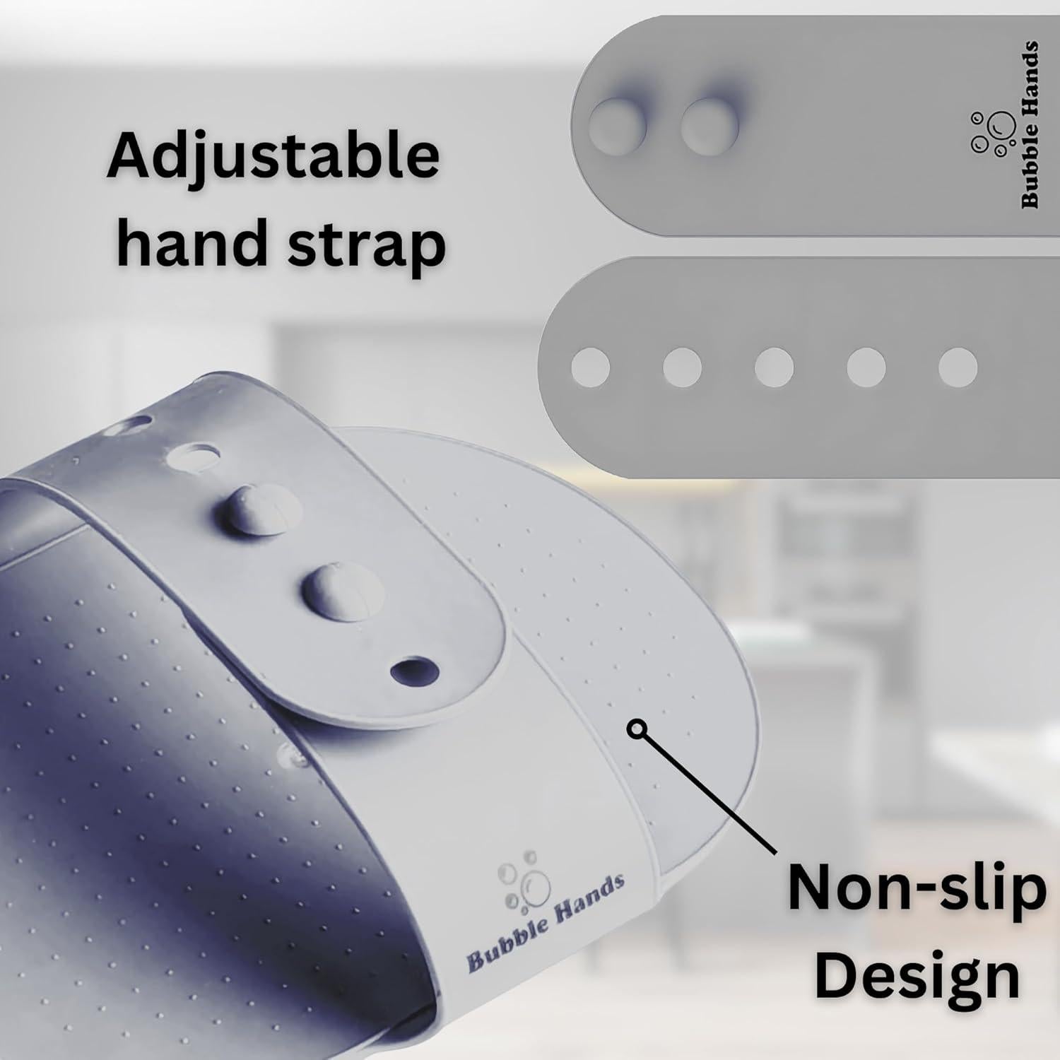 Cepillo de Baño para Perros y Gatos Dongguan - Silicona, 17.78x10.59cm