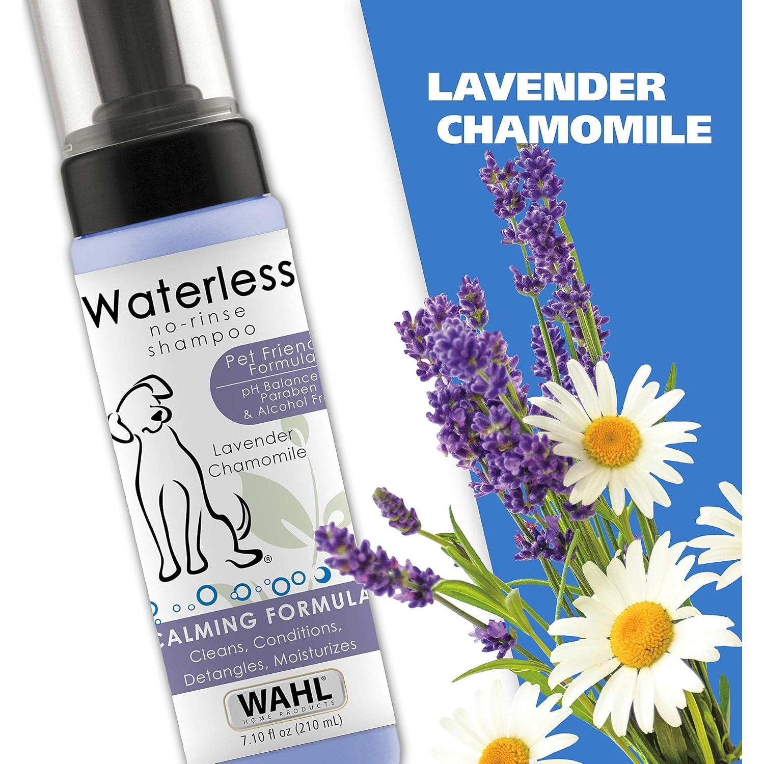 Champú sin enjuague Wahl 200 g - Aroma Lavanda y Manzanilla
