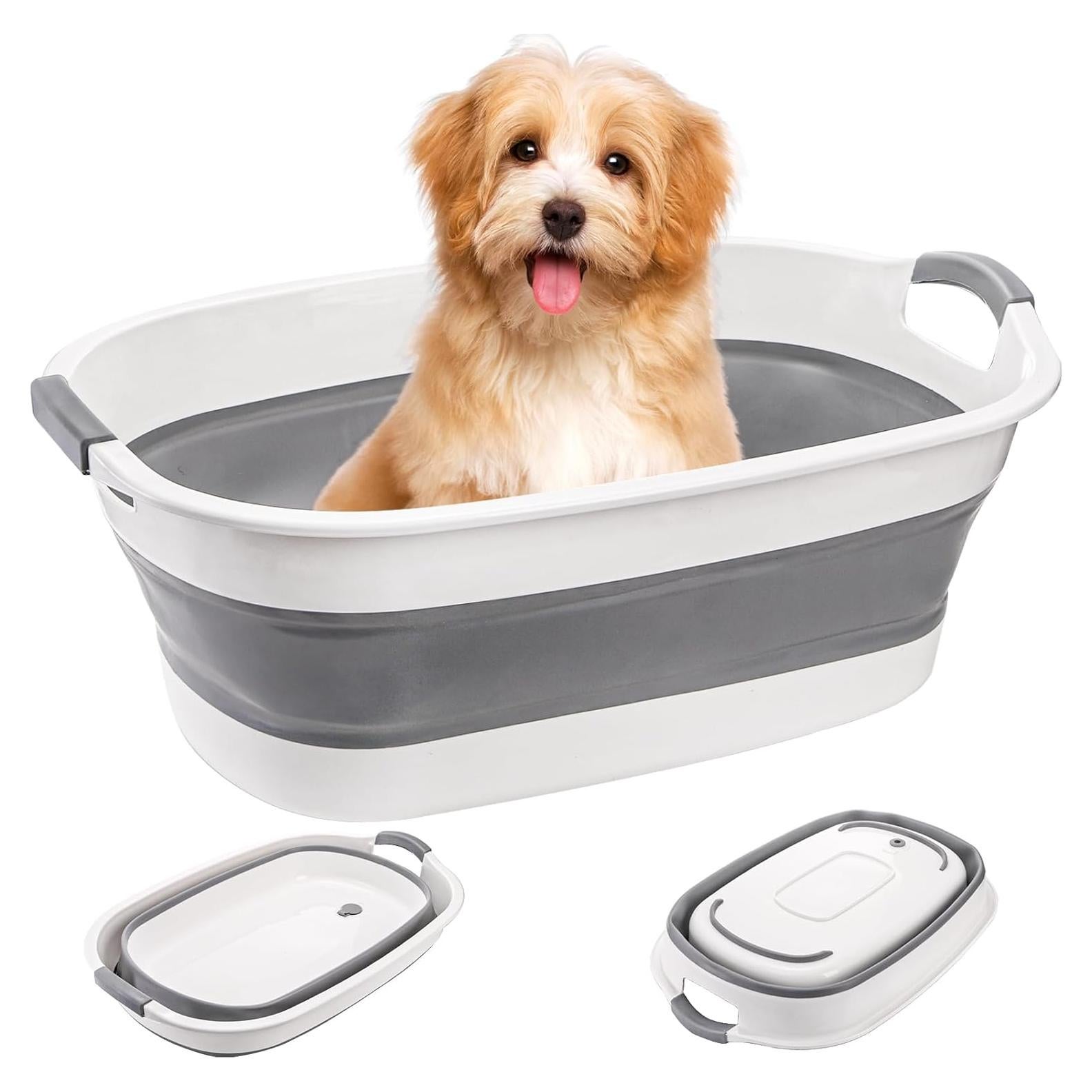 Bañera Colapsable para Mascotas Coloch - 59.7x39.9x23.9 cm