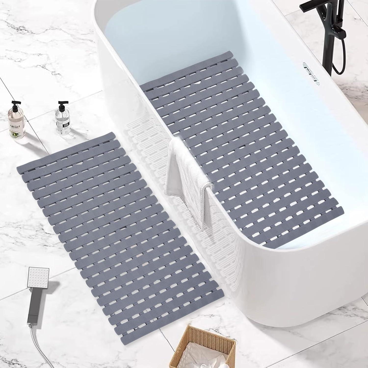 Alfombrilla Antideslizante para Baño de Perros Wiojtry 70x40 cm