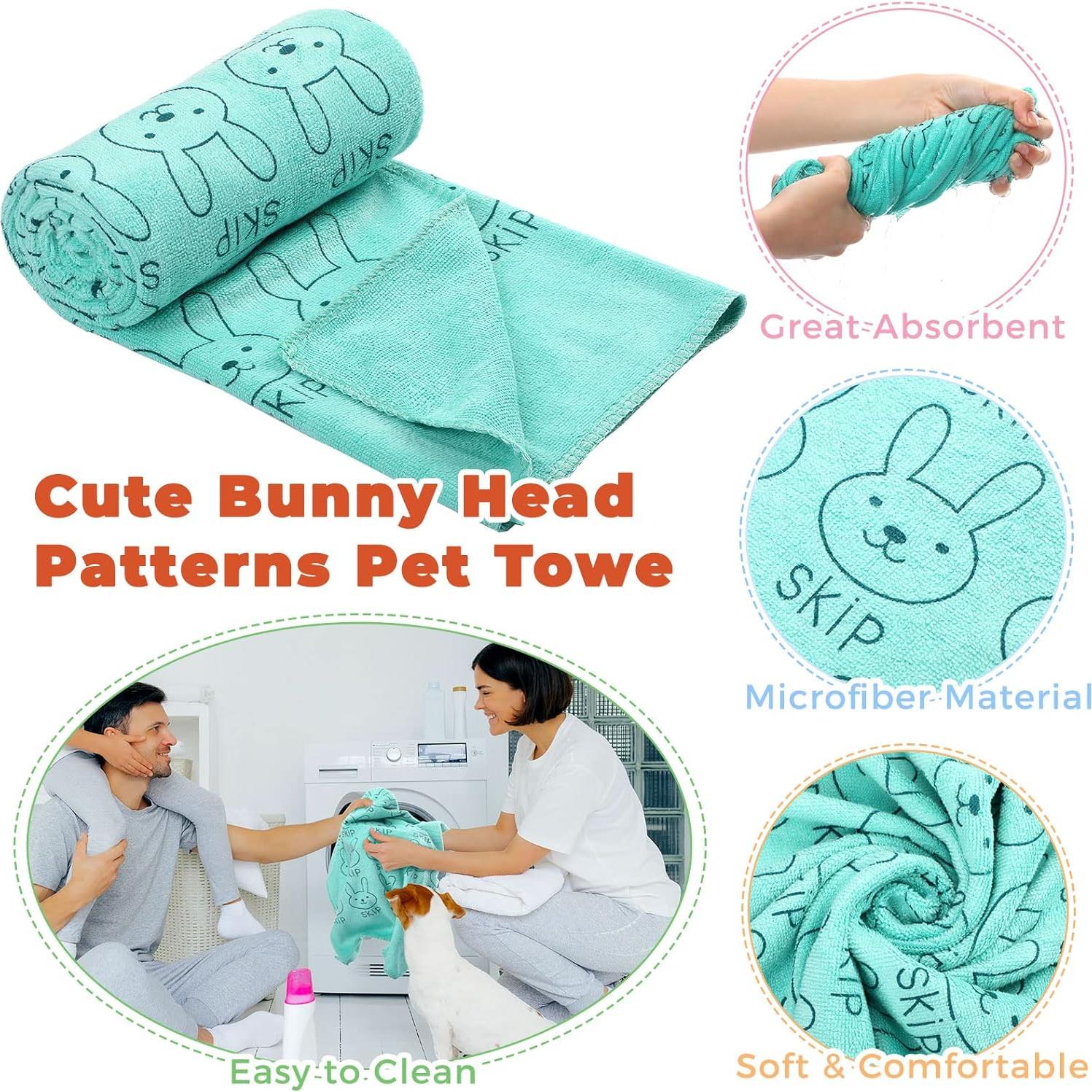 Toallas Microfibra para Perros Irenare 12 Pcs 101.6x50.8cm