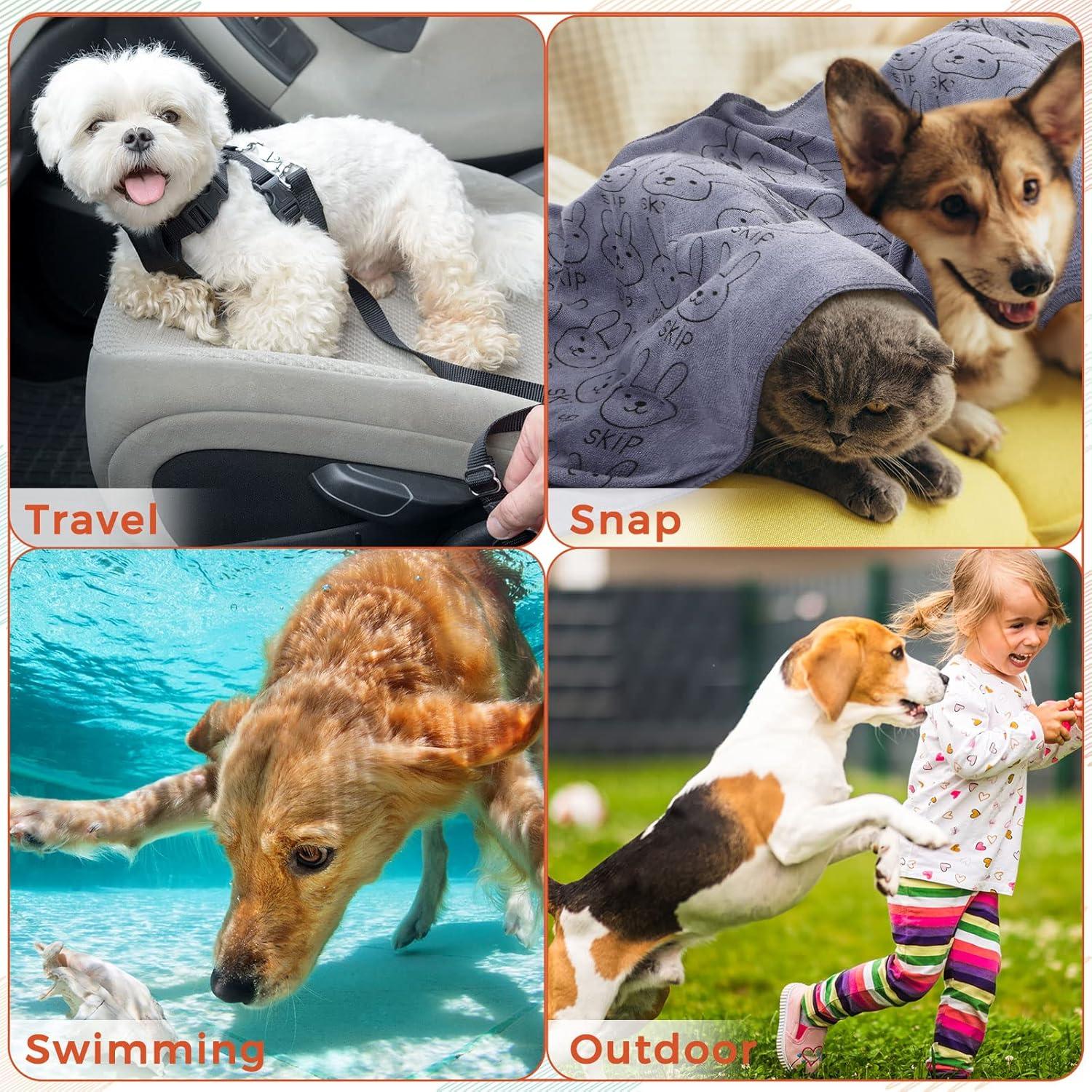 Toallas Microfibra para Perros Irenare 12 Pcs 101.6x50.8cm