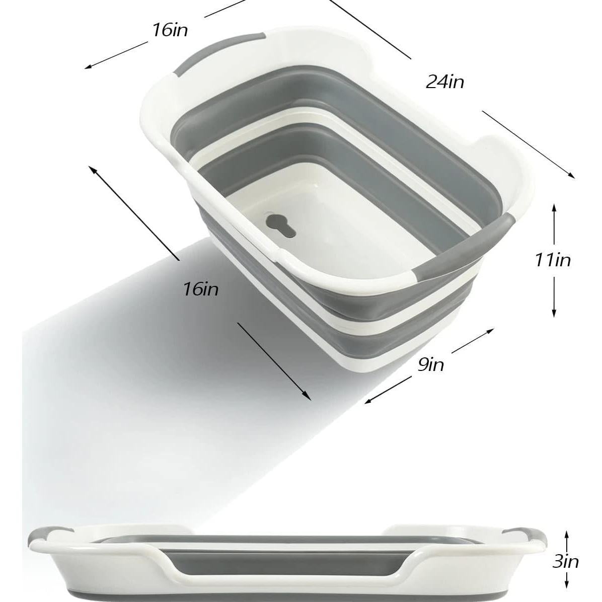 Bañera Plegable para Perros Smoochie Gris 1.22 kg