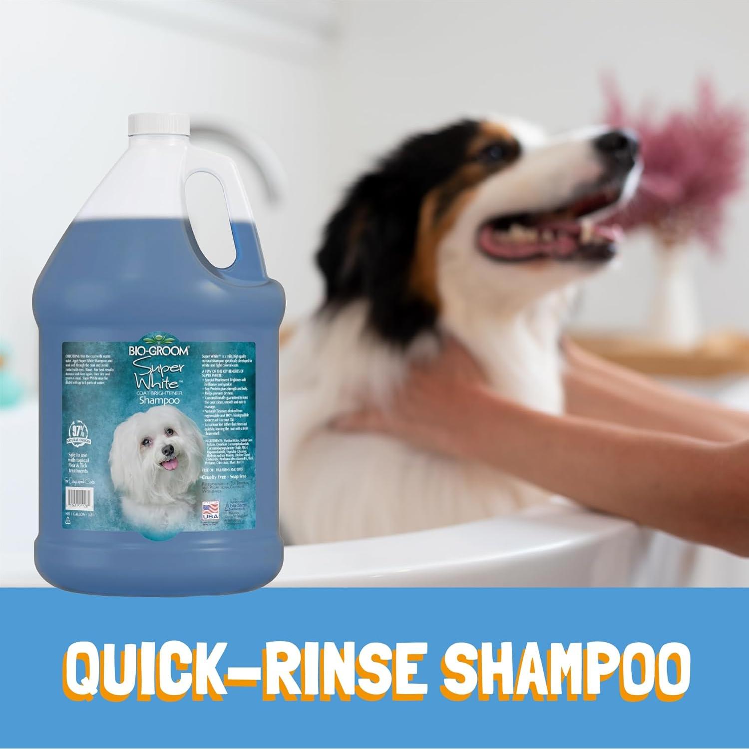 Champú Blanqueador para Perros Bio-Groom Super White 355 ml