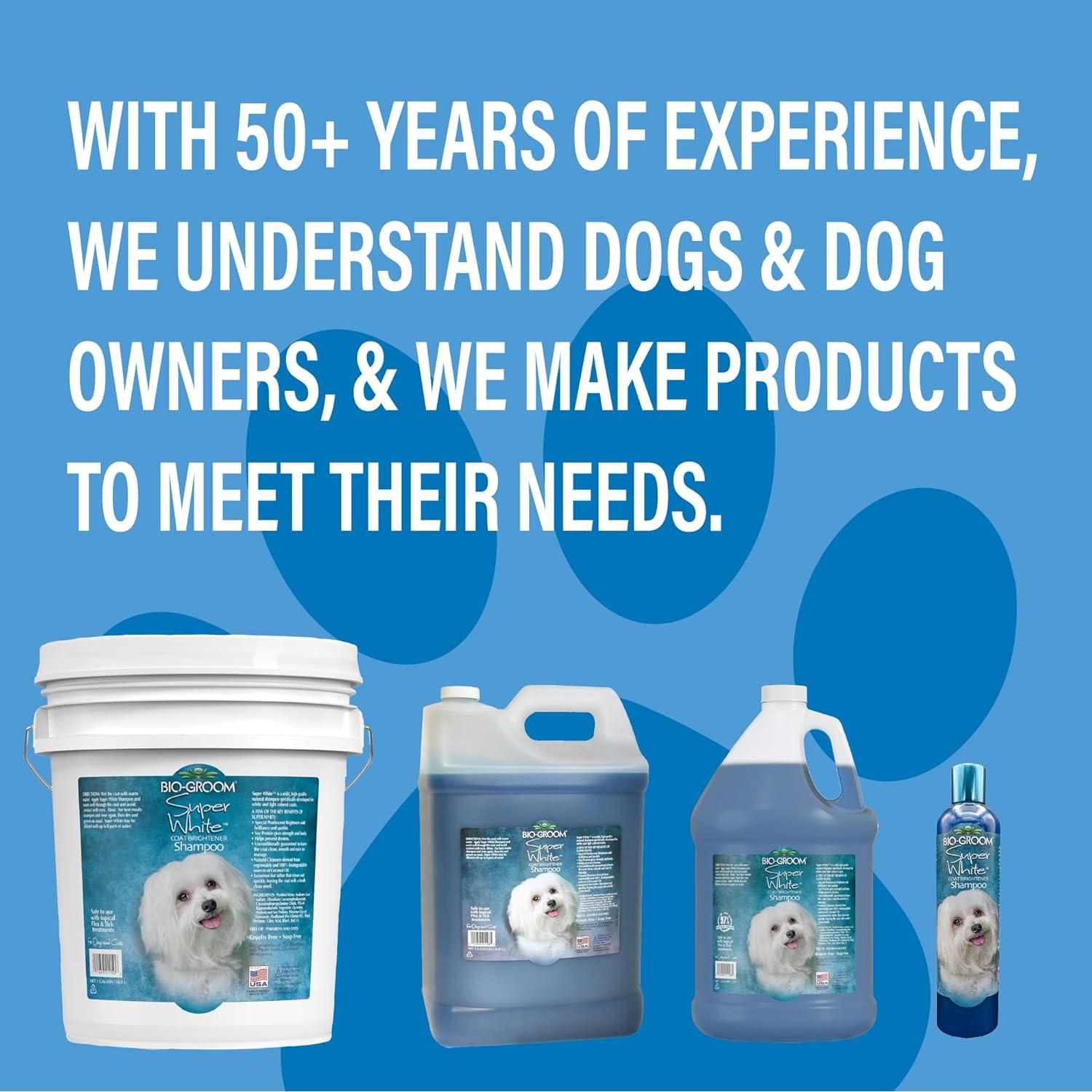 Champú Blanqueador para Perros Bio-Groom Super White 355 ml