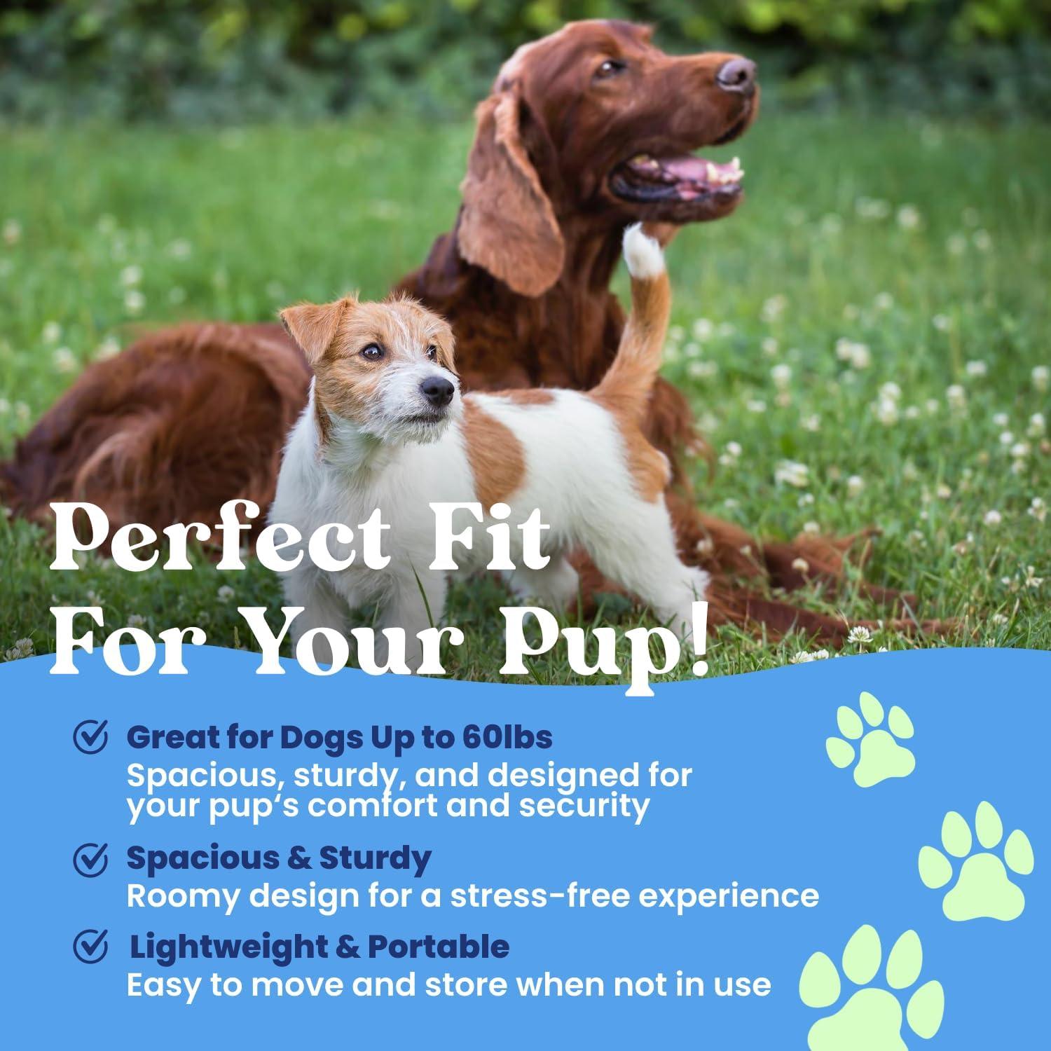 Tina de Baño para Perros Bark Spa - Plegable y Portátil